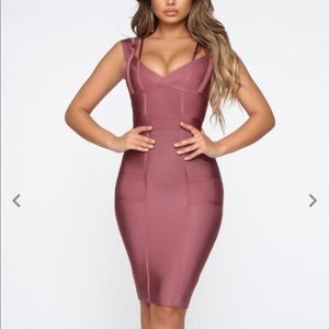 Mauve Bandage Dress